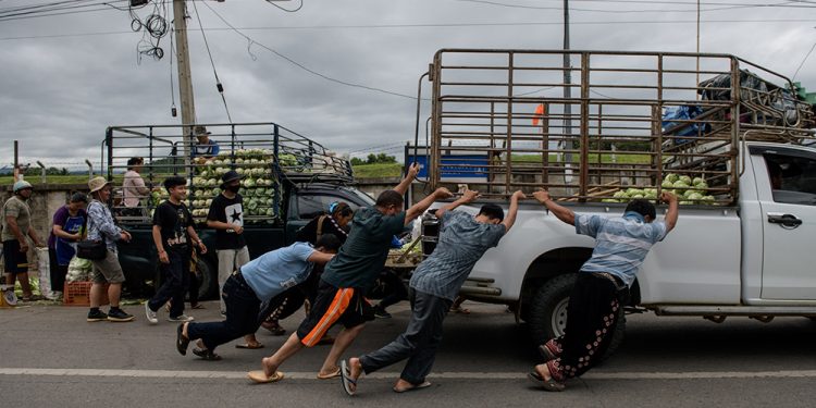Thai Border Town a Shadow of Its Former Self Due to COVID-19 Lockdown