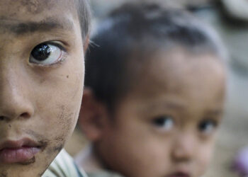 Villagers from Moo Joh Koh fled into the jungle during the night a day after hearing the news of fighting between Karen National Liberation Army Brigade 5 and Tatmadaw soldiers that started on 4th March. / Brennan O'Connor