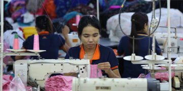 A garment factory in Yangon / The Irrawaddy