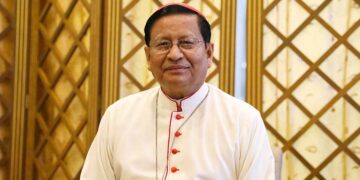 Cardinal Charles Maung Bo in Yangon in December 2018 / Myo Min Soe / The Irrawaddy