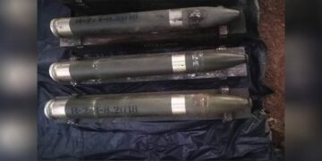 Arms and ammunition seized in Hsenwi Township / Tatmadaw