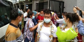 AA chief’s family members were among the ten released on June 9. / narinjara.info