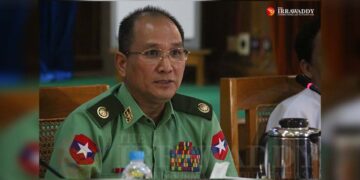 Permanent Secretary of the Defense Ministry Brigadier-General Aung Kyaw Hoe / Htet Naing Zaw / The Irrawaddy