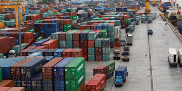 The Asia World Port in Yangon. / Reuters