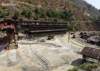 The Bawdwin mine in 2015. / The Irrawaddy