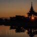 The first sunrise of 2019 brightens the skies over Mandalay, the country's last royal capital.  / Zaw Zaw / The Irrawaddy