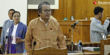 Mon State Chief Minister Dr. Aye Za / Nyan Soe Win / The Irrawaddy