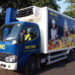Feature: A Metro cold storage truck delivers food items. / Metro