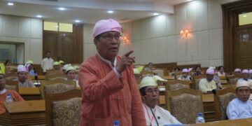 Ousted Rakhine State Chief Minister U Nyi Pu.