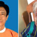 NLD MP U Myo Win and his 94-year-old mother.