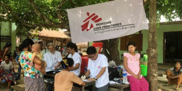 MSF in Myanmar. / MSF Myanmar Facebook