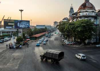 Myanmar under military rule on the day of the coup on Feb. 1, 2021. / The Irrawaddy