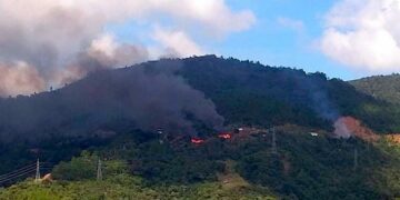 Myanmar Junta Burn Church and Homes During Operations in Chin State