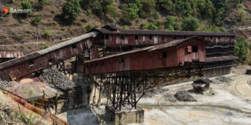 A refinery at the Bawdwin mine. / The Irrawaddy