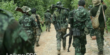 A local PDF group in Kayah State / Loikaw PDF
