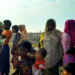 Displaced Rohingya at a camp in western Sittwe. / The Irrawaddy