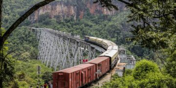 The Gokteik Viaduct on the Mandalay-Lashio railway, in Shan State. / Zaw Zaw / The Irrawaddy