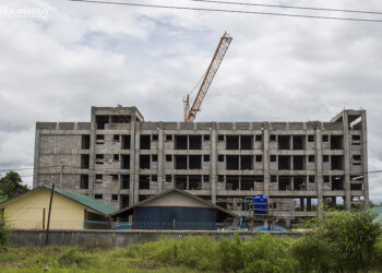 The Shwe Kokko project in Myawaddy, Karen State. / The Irrawaddy / Htet Wai