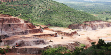 The Letpadaung copper mine project in Sagaing Region in 2012 / The Irrawaddy