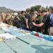 The military displayed the seized drugs and drug-making materials for the press, foreign military attachés and international anti-narcotic organizations in Kutkai Township, northern Shan State on March 6. / The Office of the Commander-in-Chief of Defense Services