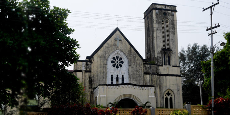 The Judson First Baptist Church in Moulmein, Mon State. / Tin Htet Paing / The Irrawaddy
