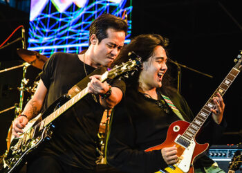 Side Effect perform at the ‘Voices of the Youth’ 2018 at Botahtaung Jetty in Yangon.  / Turning Tables Myanmar