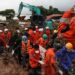 Rescue teams uncover the bodies of Friday’s landslide victims in Mottama, Paung Township, Mon State, in southern Myanmar, on August 11, 2019. / Myo Min Soe / The Irrawaddy