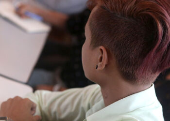People living with HIV attend an INGO treatment center in Yangon. / Thet Tun Naing / The Irrawaddy