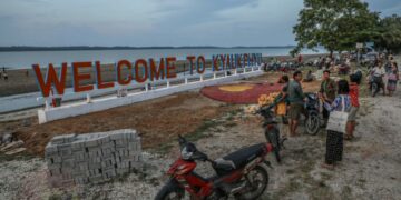 Kyaukphyu, a major town in Rakhine State, western Myanmar. / Zaw Zaw / The Irrawaddy