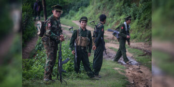 TNLA troops / The Irrawaddy