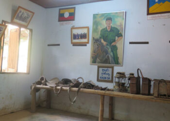 At the Khun Sa Museum