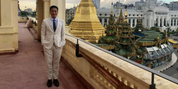 Thant Myint-U in downtown Yangon. / Supplied