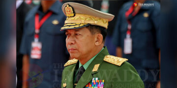 Myanmar coup leader Snr-Gen Min Aung Hlaing. / The Irrawaddy 