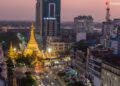 An evening view of downtown Yangon, Myanmar’s commercial capital. / The Irrawaddy
