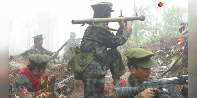 TNLA troops in northern Shan State / Kyaw Kha / The Irrawaddy