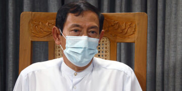 USDP Chairman U Than Htay / The Irrawaddy
