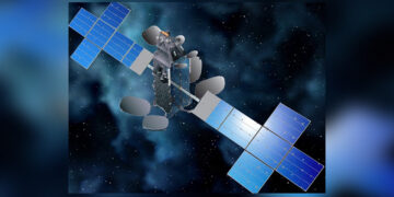 An artist’s rendering of the Myanmar Sat 2. / Arianspace