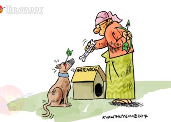 Give the dog a bone.