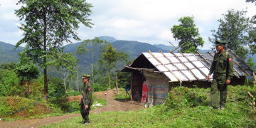 A KIA outpost in Kachin State / The Irrawaddy