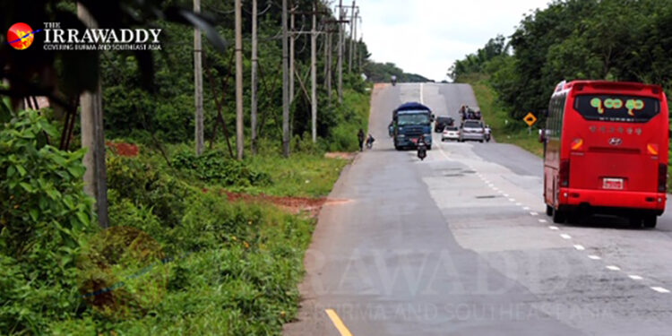 Part of the existing road to Kyaikto in Mon State. / Myo Min Soe / The Irrawaddy