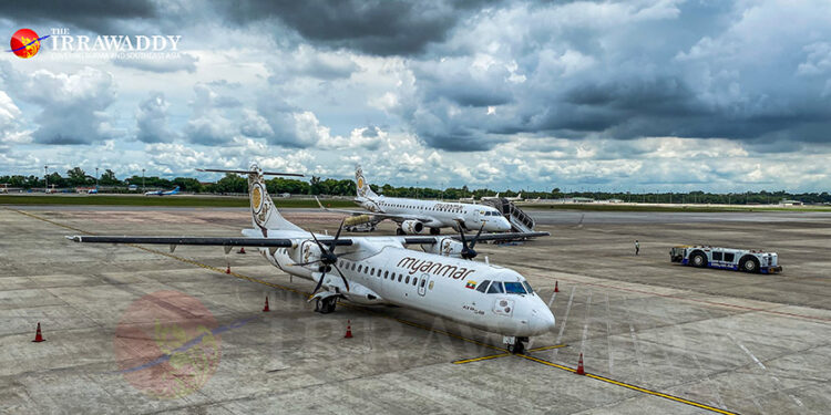 Yangon International Airport. / Htet Wai / The Irrawaddy