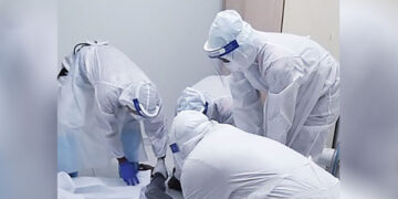 The body of an undocumented migrant from Myanmar on June 18. / U San Win