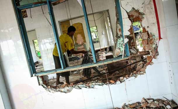 Muslims Flee Village After Rioting