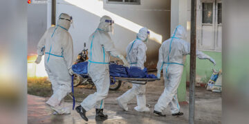 Mandalay has seen an increase in COVID-19 cases and deaths. / Zaw Zaw / The Irrawaddy