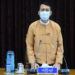 Yangon Chief Minister U Phyo Min Thein attends a meeting in May. / Phyo Min Thein / Facebook