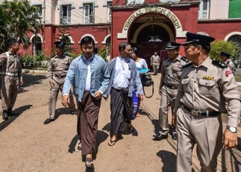 Yangon's Insein Prison in 2017. / The Irrawaddy