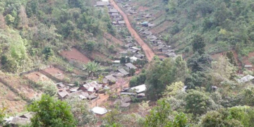 An IDP camp on the Myanmar-Thai border / shanhumanrights.org