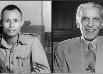 General Aung San and Muhammad Ali Jinnah