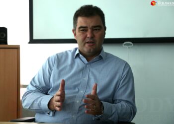 Wave Money CEO Brad Jones. / Myo Min Soe / The Irrawaddy