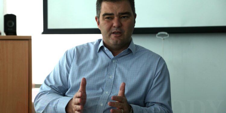 Wave Money CEO Brad Jones. / Myo Min Soe / The Irrawaddy